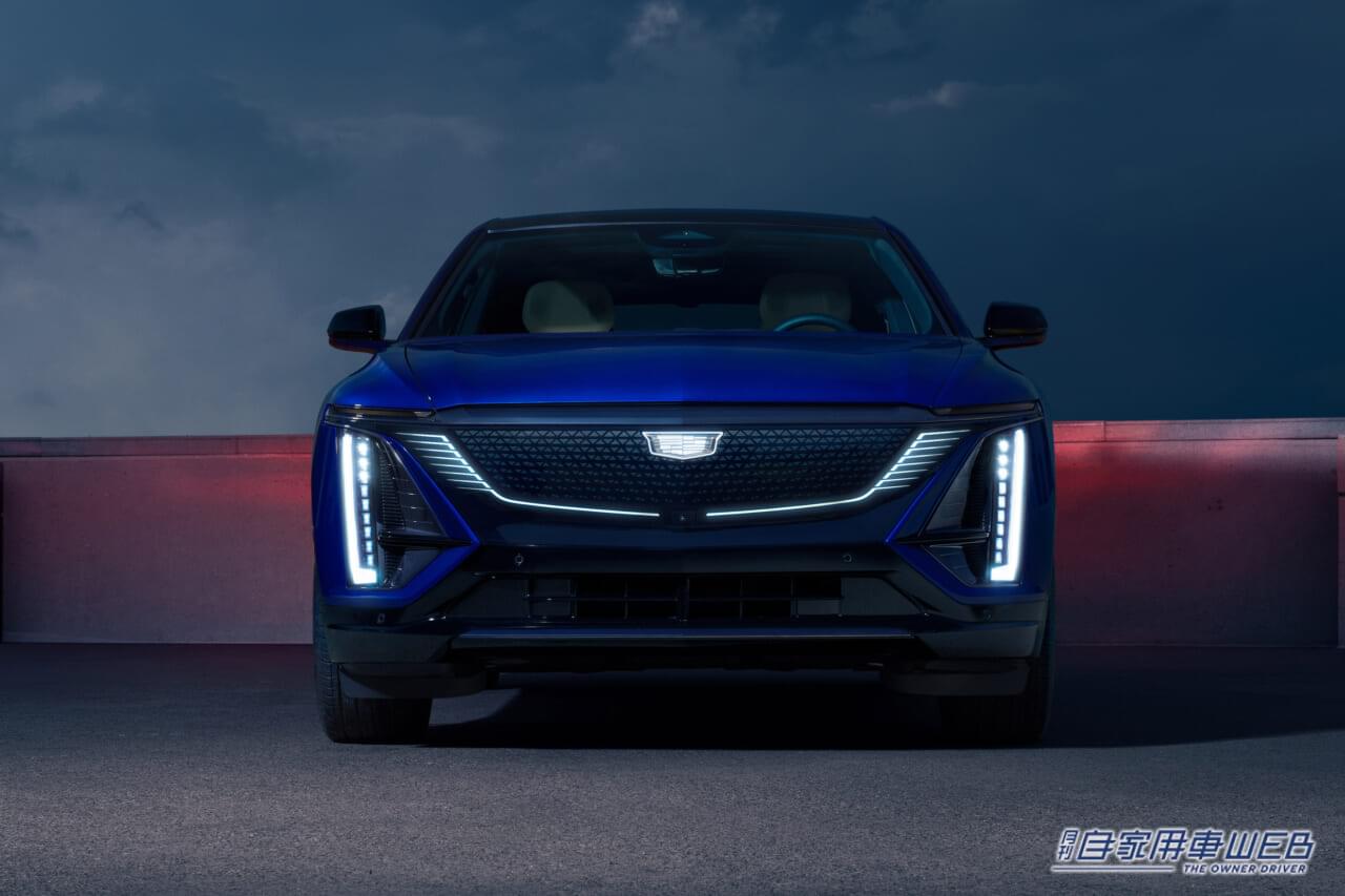 キャデラックのラグジュアリーEV「リリック」 2025年春の国内導入に先駆けて、事前情報のメール配信をスタート