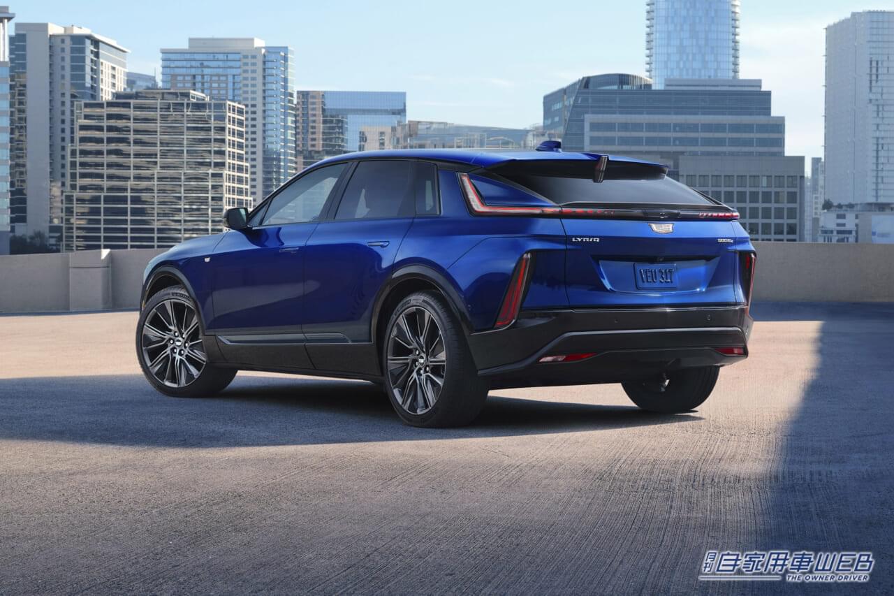 |キャデラックのラグジュアリーEV「リリック」 2025年春の国内導入に先駆けて、事前情報のメール配信をスタート