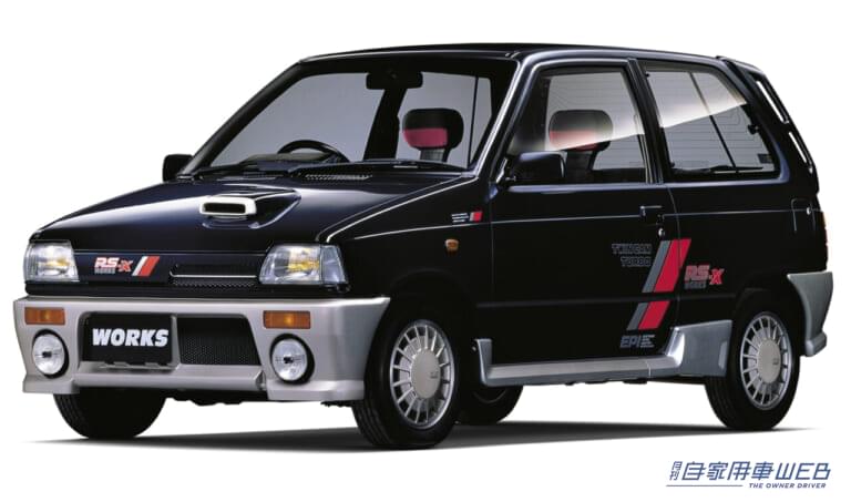 初代アルトワークス|「カタナ、ハヤブサ…」武闘派スズキ、ダイハツに売られた喧嘩…キッチリ買う。軽自動車でプロドライバーをぶっちぎる。なるほど「敵わないわけだ…」