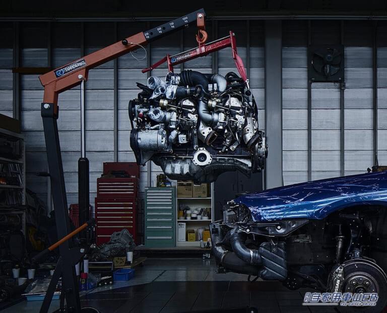 心臓部の換装｜「待ってました!」「このカタチで復活なんて」日産R32 GT-R EVコンバージョン、東京オートサロン2025に出展