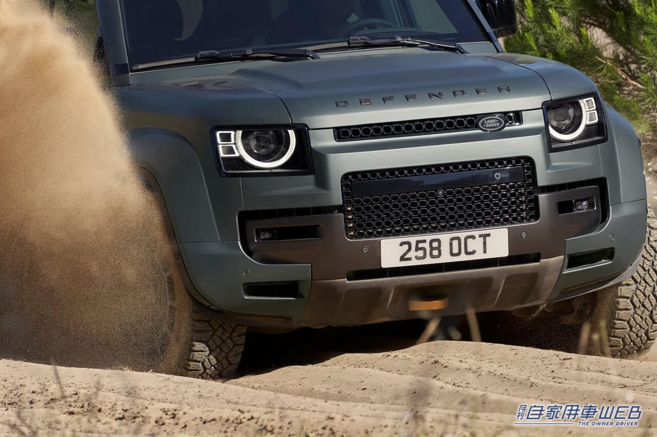 |「本格オフローダーでも抜群の速さ」ランドローバーの最新クロスオーバーSUV「ディフェンダー OCTA(オクタ)」大台超えの価格でも争奪戦がうなずけてしまう納得の理由