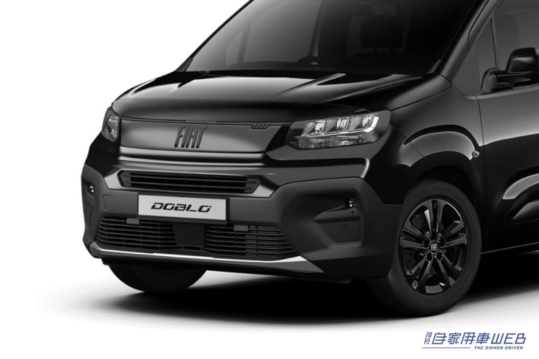 フィアット ドブロ|フロントフェイス|「これなら遊べそう」「ガラスルーフが気持ちいい」フィアット ドブロ 最新モデル国内導入【80台限定版も発売】