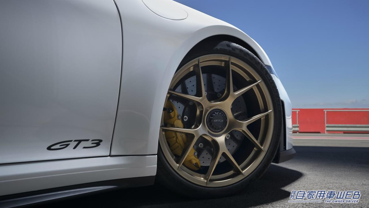 ポルシェ 911 GT3ヴァイザッハパッケージのホイール