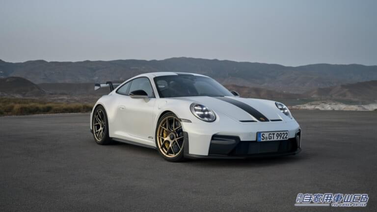 ポルシェ 911 GT3ヴァイザッハパッケージのフロントスタイル