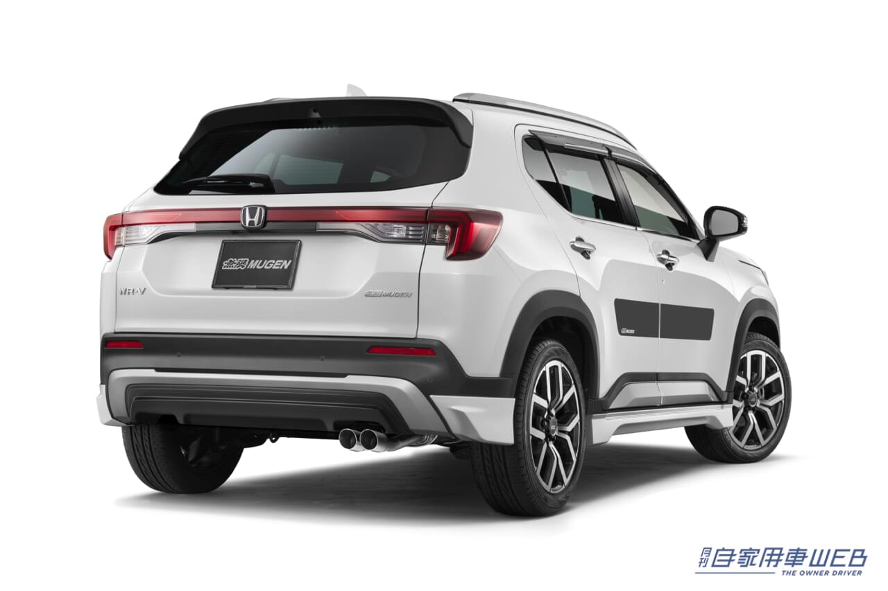 |マッシブ&スポーティ! WR-Vの新たな一面を引き出す2つのエアロスタイルが先行公開【無限WR-Vパーツ、受注開始は1月下旬を予定】