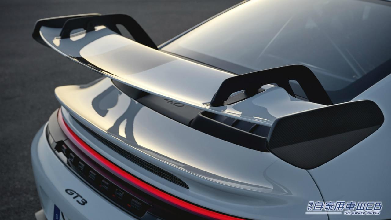 ポルシェ 911 GT3ヴァイザッハパッケージのディティール
