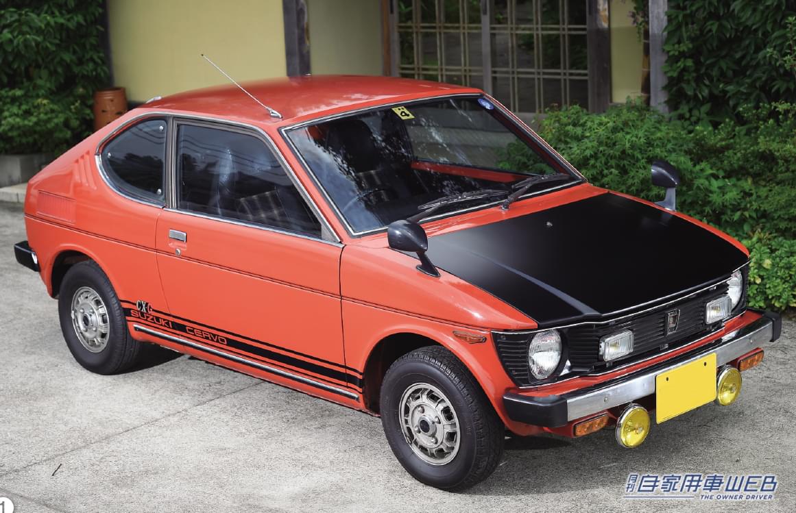 SUZUKI CERVO|あまりにも「凶暴」な軽自動車。3千回転以下は「使い物にならない」ピーキーエンジン。「乗りこなせばホンモノ」スズキ・フロンテクーペの衝撃。
