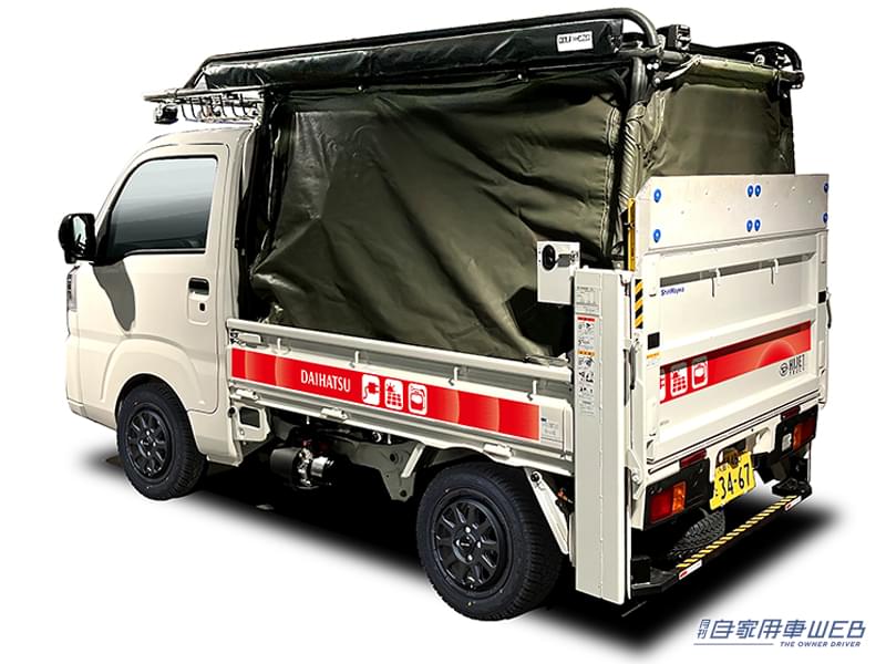 |仕事のクルマもここまでクールになれる! ダイハツ・アトレー WILDRANGER2【華も実もある、本気カスタム車 東京オートサロンで披露】