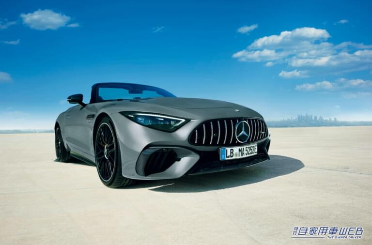 メルセデス AMG SL 63 S E パフォーマンス|「驚愕のメカニズムに脱帽!」速くてスタイリッシュ、最強すぎるオープンエア【メルセデス AMG SL 63 S E パフォーマンス】