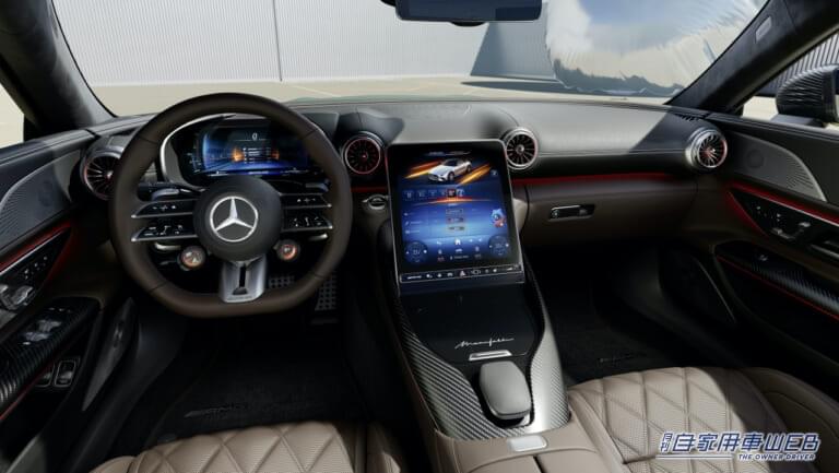 メルセデス AMG SL 63 S E パフォーマンス|「驚愕のメカニズムに脱帽!」速くてスタイリッシュ、最強すぎるオープンエア【メルセデス AMG SL 63 S E パフォーマンス】