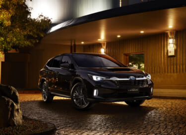 全身を黒に染め上げたスバル レイバックが登場 特別仕様車「Black Selection」発売