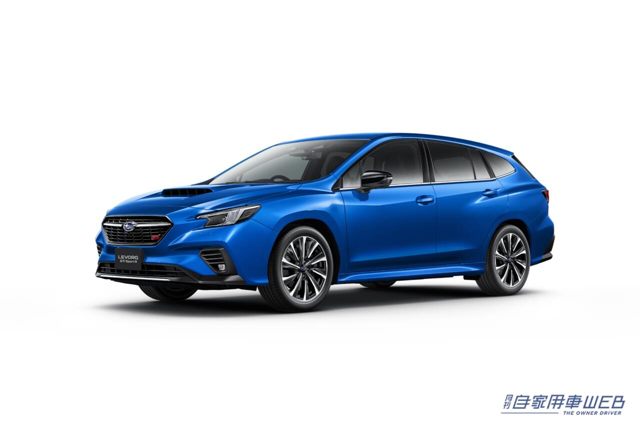 スバル レヴォーグ STI Sport R-Black Limited|「ブラックレザーでイメージ一新」「定番ワゴンの新フラッグシップ」スバル レヴォーグ特別仕様車「STI Sport R-Black Limited」【同時に一部改良も実施】