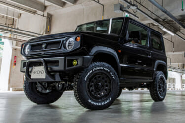 「オンロードでもカッコいい」「やりすぎていないのもいい感じ」 ジムニーの奥深さを実感させる、カスタムスタイルを発見!