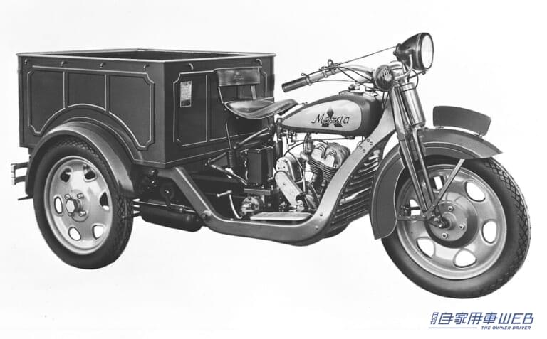 DA型マツダ号|原爆の投下、焼け野原となった広島。終戦からわずか4ヶ月で生産を再開。戦火に翻弄された三輪トラック。