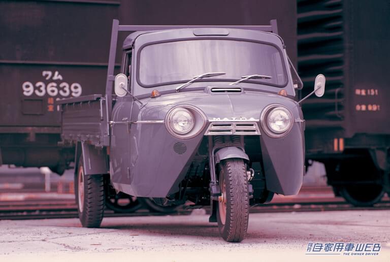 T2000型(1962年)|原爆の投下、焼け野原となった広島。終戦からわずか4ヶ月で生産を再開。戦火に翻弄された三輪トラック。