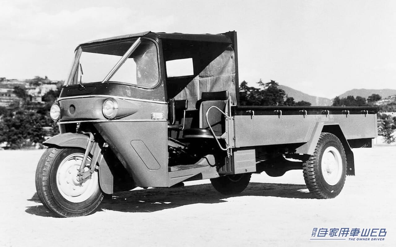 CHTA型(1954年)|原爆の投下、焼け野原となった広島。終戦からわずか4ヶ月で生産を再開。戦火に翻弄された三輪トラック。