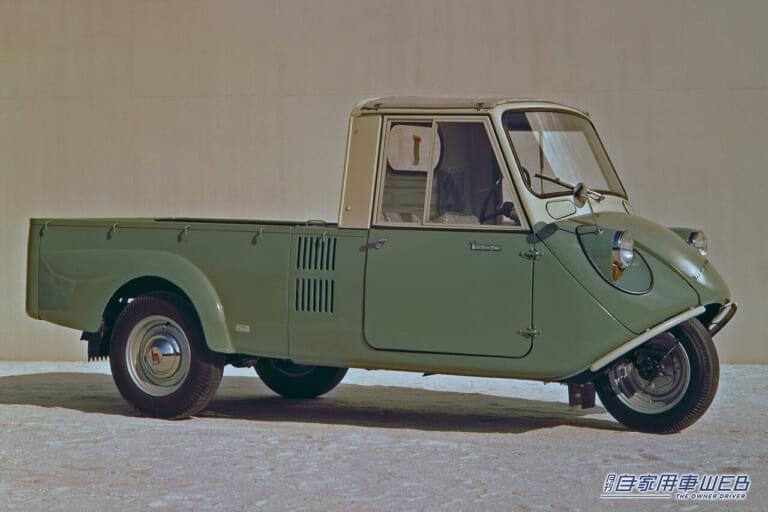 T600型(1959年)|原爆の投下、焼け野原となった広島。終戦からわずか4ヶ月で生産を再開。戦火に翻弄された三輪トラック。