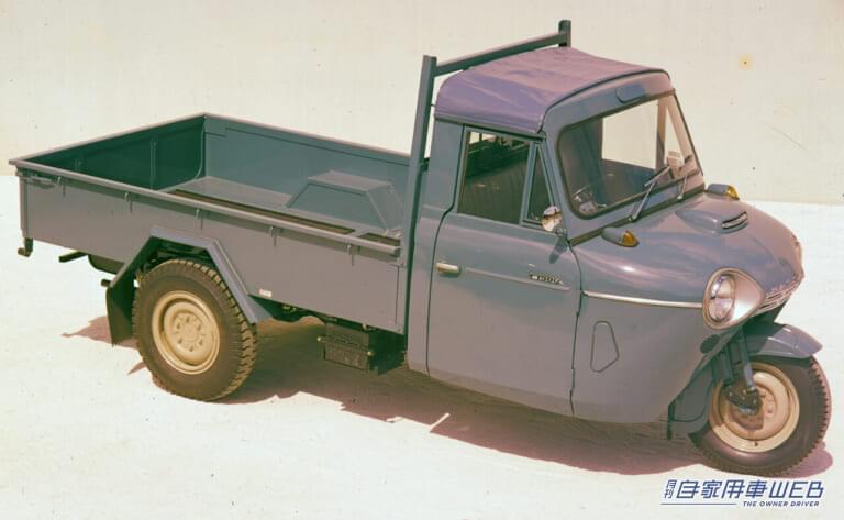 T1500型(1959年)|原爆の投下、焼け野原となった広島。終戦からわずか4ヶ月で生産を再開。戦火に翻弄された三輪トラック。