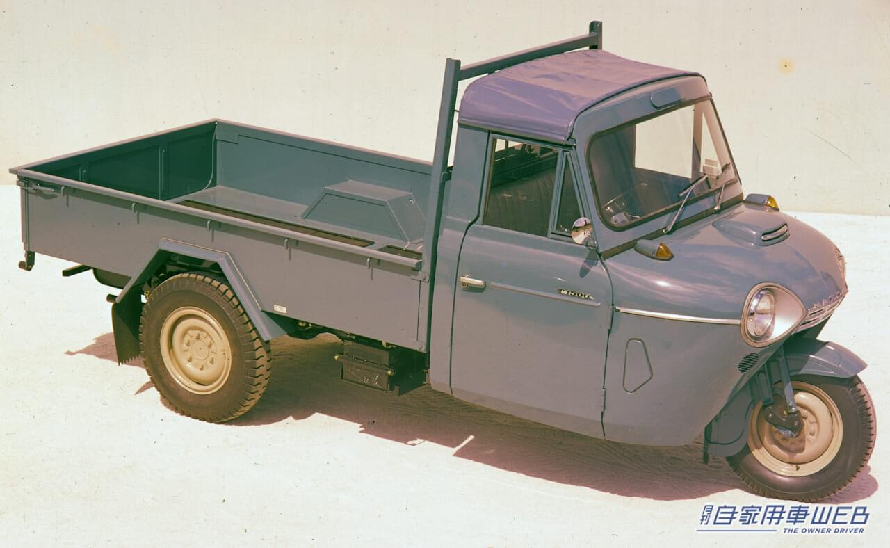 T1500型(1959年)|原爆の投下、焼け野原となった広島。終戦からわずか4ヶ月で生産を再開。戦火に翻弄された三輪トラック。