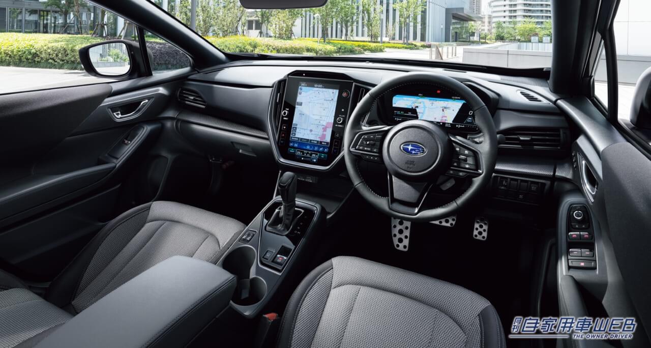 |「下剋上は明らか」「小さな上級コンパクトSUVが誕生」 クロストレックに、国内スバル初となるストロングハイブリッド搭載車を設定 【動力性能&燃費性能の向上に加えて、内装&装備充実の贅沢なプレミアムモデルが登場】