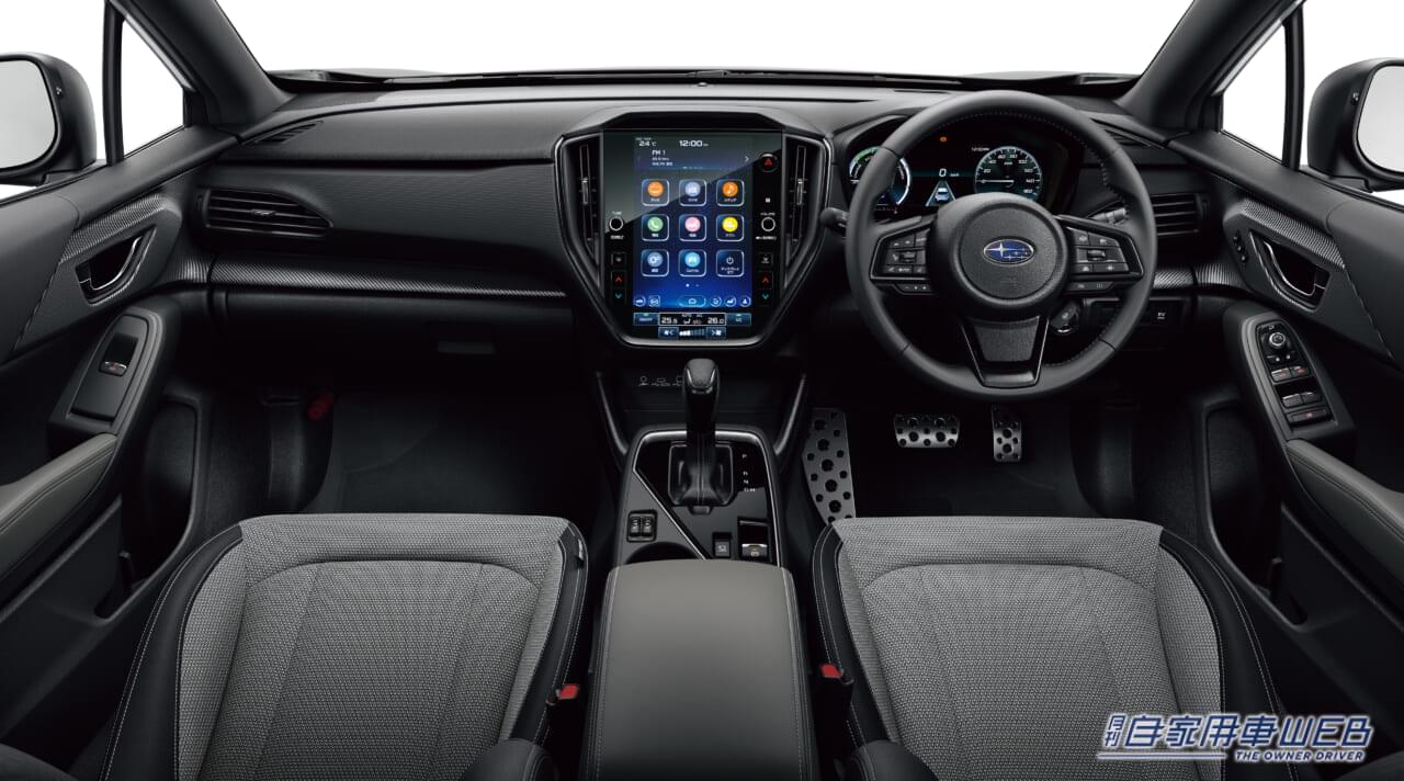 |「下剋上は明らか」「小さな上級コンパクトSUVが誕生」 クロストレックに、国内スバル初となるストロングハイブリッド搭載車を設定 【動力性能&燃費性能の向上に加えて、内装&装備充実の贅沢なプレミアムモデルが登場】