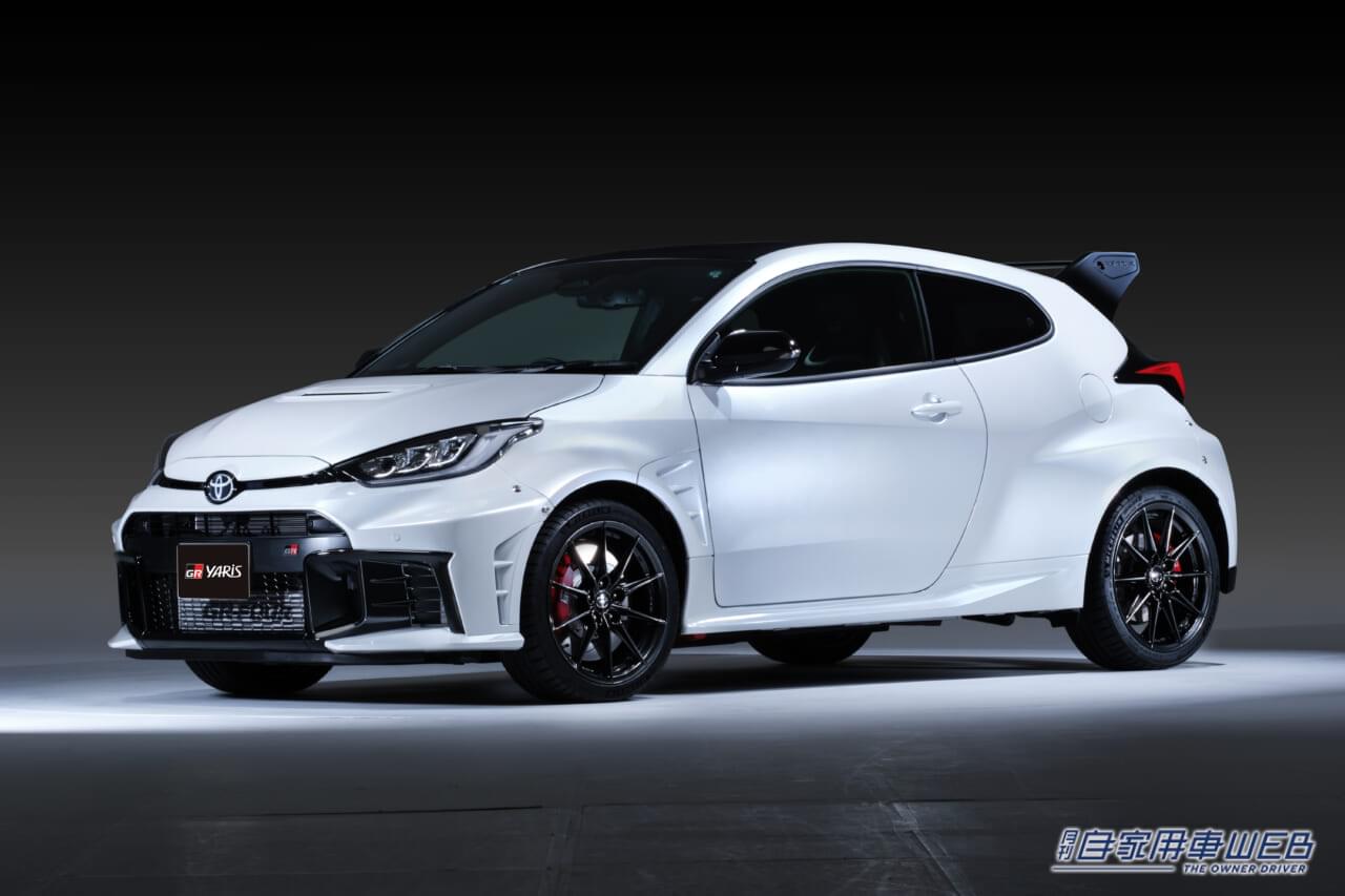 GRヤリス エアロパッケージ(プロトタイプ)|GRヤリス、RCグレードにメーカーOP設定決定! 超絶エアロ&可変ウイングで「みんな振り返る確定です!」【オートサロン2025】