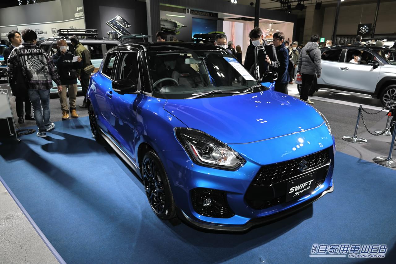 |現行スイフトスポーツのファイナルモデル、実車を初披露〈ZC33S Final Edition〉【オートサロン2025】