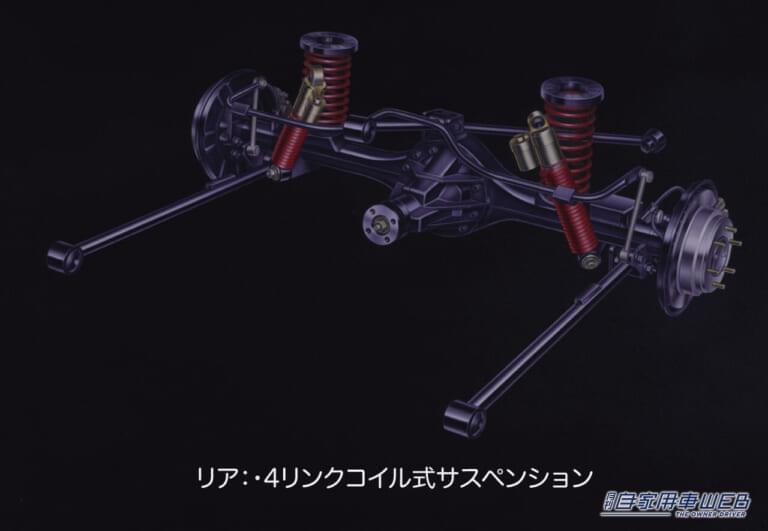 1997 いすゞ ビークロス|4リンクコイル式リヤサスペンション|「時代がこのクルマに追いつけなかった⁉︎」独創の造形美を放つ最強のスペシャリティ4WD