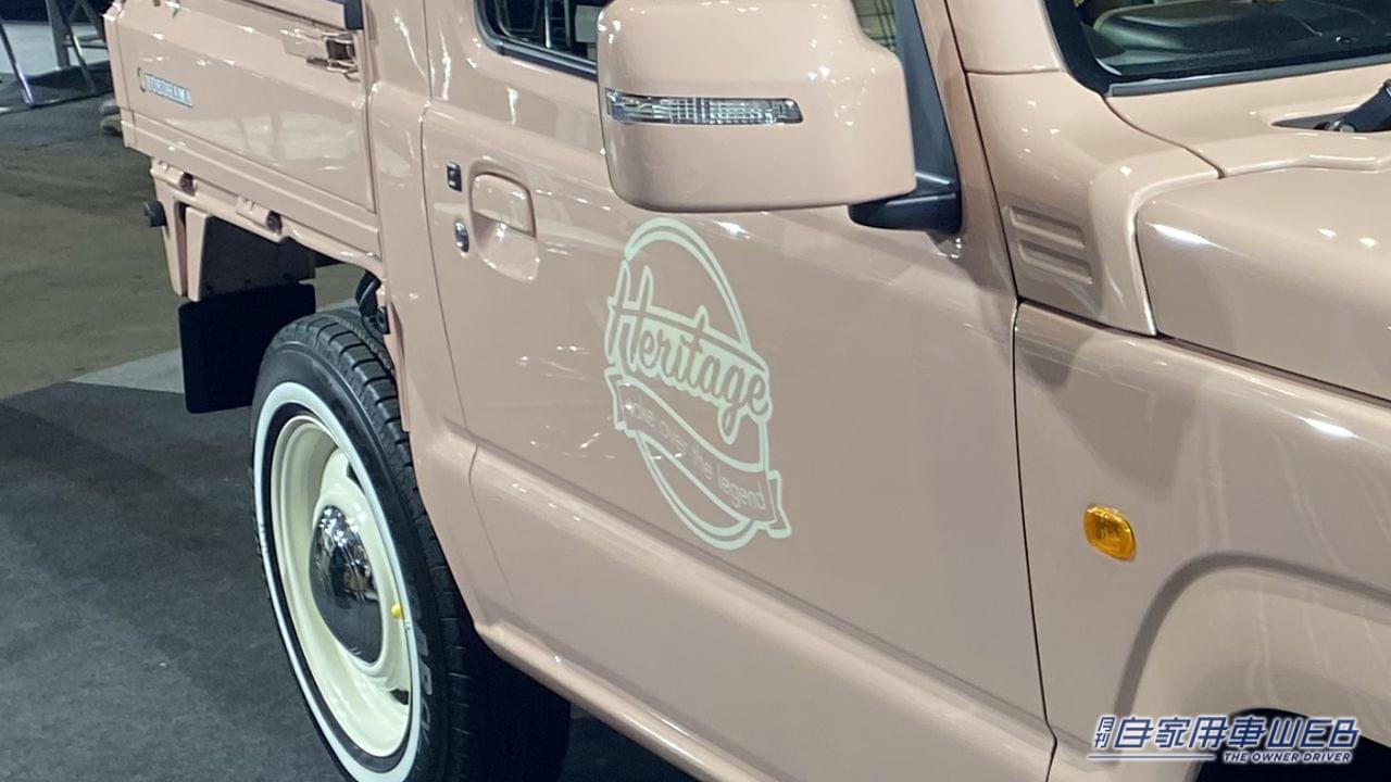 |「ち、ちいトラ…!」「可愛くてごめん」突然あらわれたジムニートラックに「めちゃ可愛」「欲しい」の声