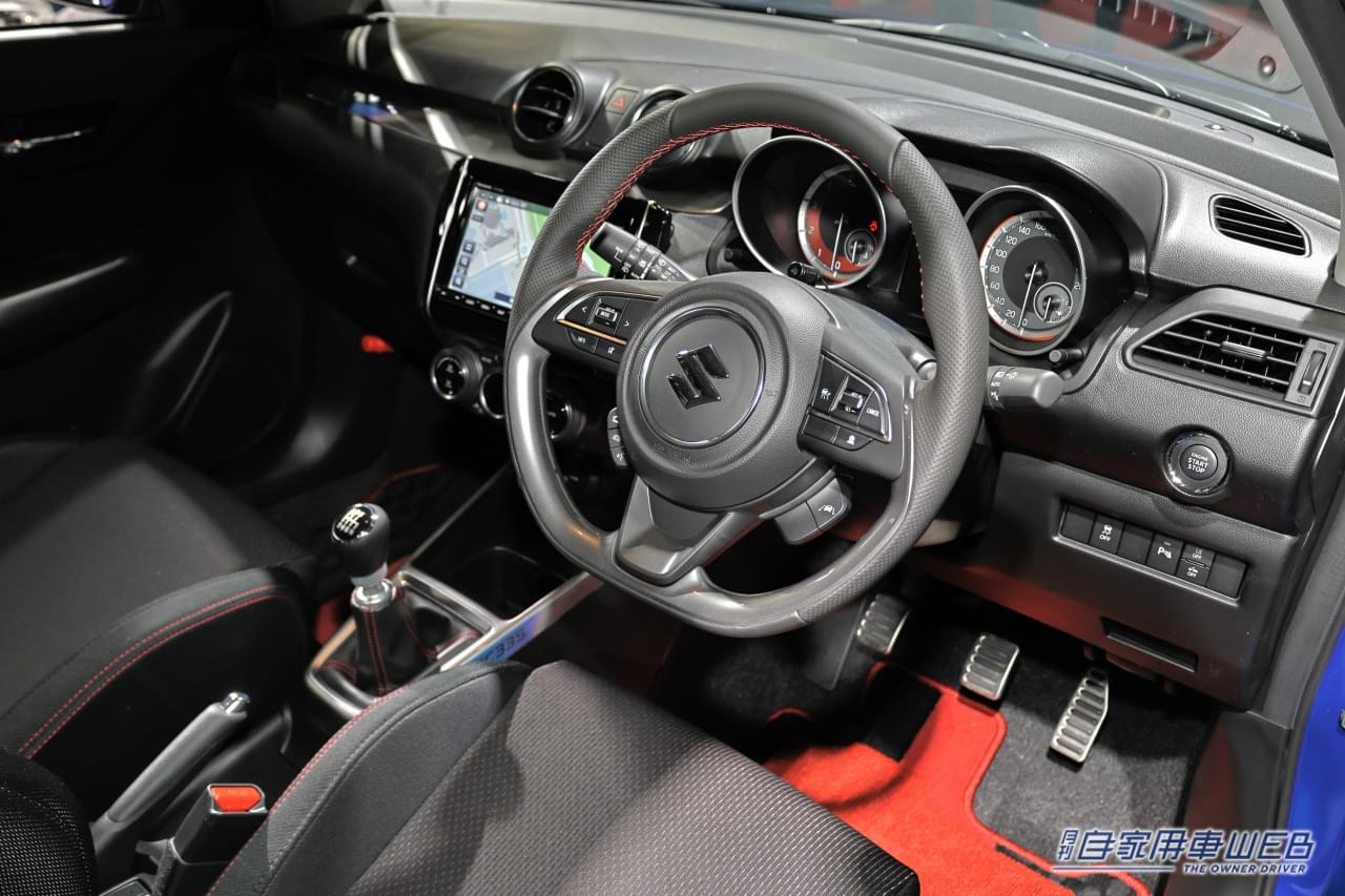 |現行スイフトスポーツのファイナルモデル、実車を初披露〈ZC33S Final Edition〉【オートサロン2025】