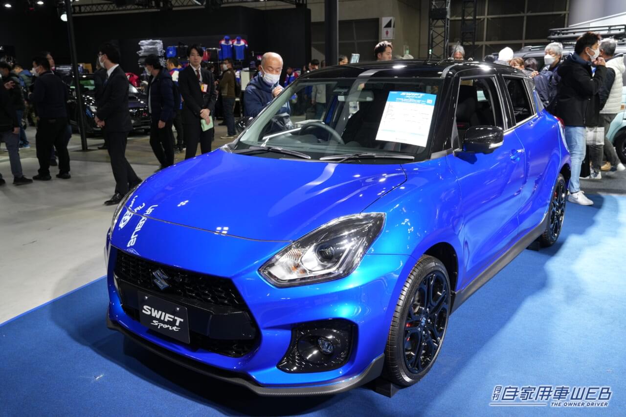 |現行スイフトスポーツのファイナルモデル、実車を初披露〈ZC33S Final Edition〉【オートサロン2025】