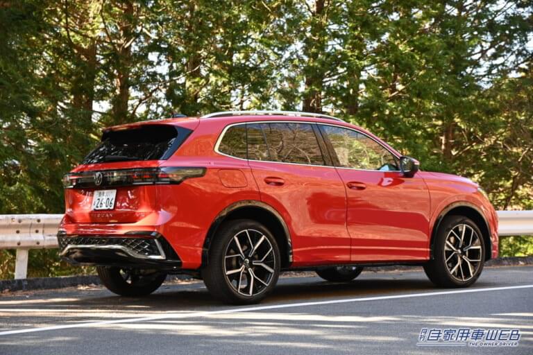 フォルクスワーゲン ティグアンeTSI R-Line|フォルクスワーゲンの新世代SUV「ティグアン」国内導入スタート! 公道試乗で分かったポイントを解説
