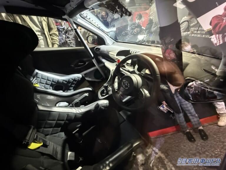 GRヤリスMコンセプト|ミッドシップGRヤリス爆誕! 開発中2Lターボでスーパー耐久に参戦「コレ何になるの!?」「もしかしてあのセ○カとか!?」【オートサロン2025】