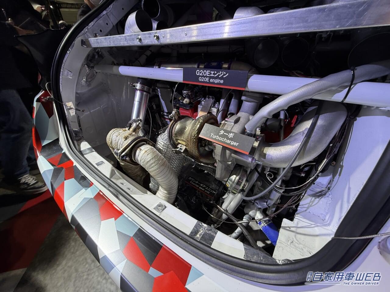 |ミッドシップGRヤリス爆誕! 開発中2Lターボでスーパー耐久に参戦「コレ何になるの!?」「もしかしてあのセ○カとか!?」【オートサロン2025】