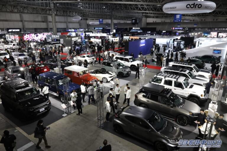 東京オートサロン2025の会場の様子。|「コレがトヨタ車…?」「めっちゃカッコいいじゃん」イカついデザインが最高!「ランクルよりも目立つこと間違いなし」の車両を紹介