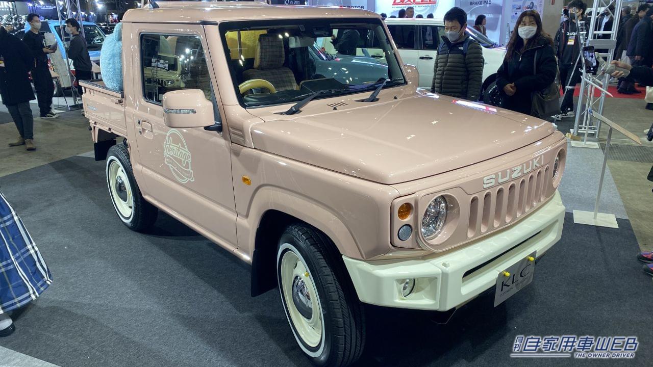 |「ち、ちいトラ…!」「可愛くてごめん」突然あらわれたジムニートラックに「めちゃ可愛」「欲しい」の声