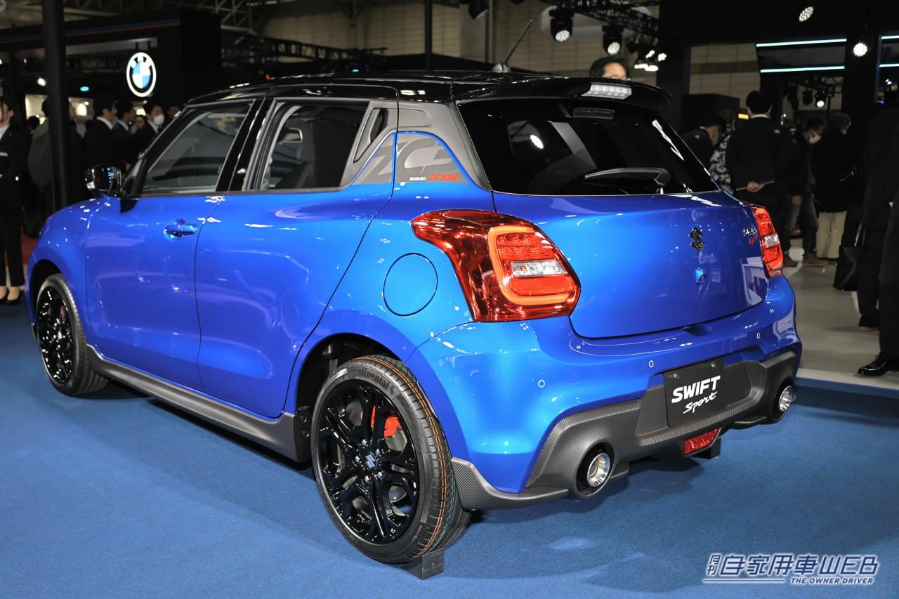 スズキ スイフトスポーツファイナルエディション|現行スイフトスポーツのファイナルモデル、実車を初披露〈ZC33S Final Edition〉【オートサロン2025】