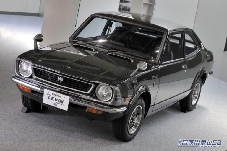 トヨタの、初代カローラレビン|「金持ちおじに大人気だった」狙いは大成功。豪華で女性ウケも良好。バブル時代に一世を風靡したトヨタのスペシャリティクーペ