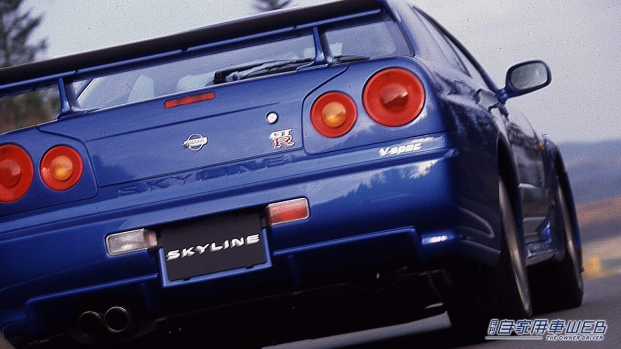 「好きだけど高すぎ」「持っとけばよかった」ニッサンR34スカイラインGT-R【120回ローンを組んででも買いたい名車】