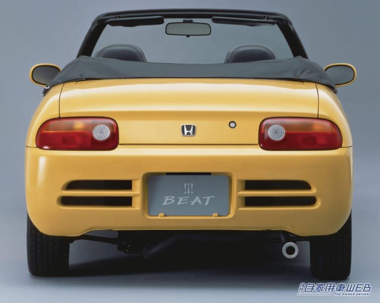 ホンダ ビート|実用性を無視して⁉︎軽自動車の限界に挑戦!「走る楽しさ」を極限まで追求したミッドシップ・オープンスポーツ