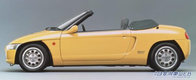 ホンダ ビート|実用性を無視して⁉︎軽自動車の限界に挑戦!「走る楽しさ」を極限まで追求したミッドシップ・オープンスポーツ