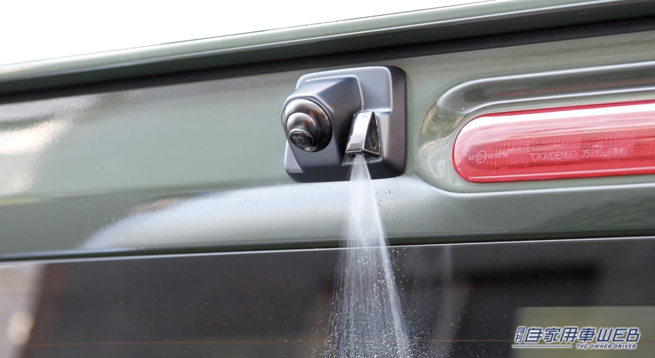 ジムニー用ハイマウントリヤカメラキット|データシステム|これがあればジムニーの“安心&便利度”がアップ! ユーティリティをグンと向上させるカメラキットを発見