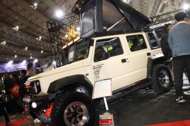 大人気すぎて話題沸騰のジムニーノマド、カスタムシーンからの評価もトップ級「山レジャー仕様のキャンパー、いち早く登場!」