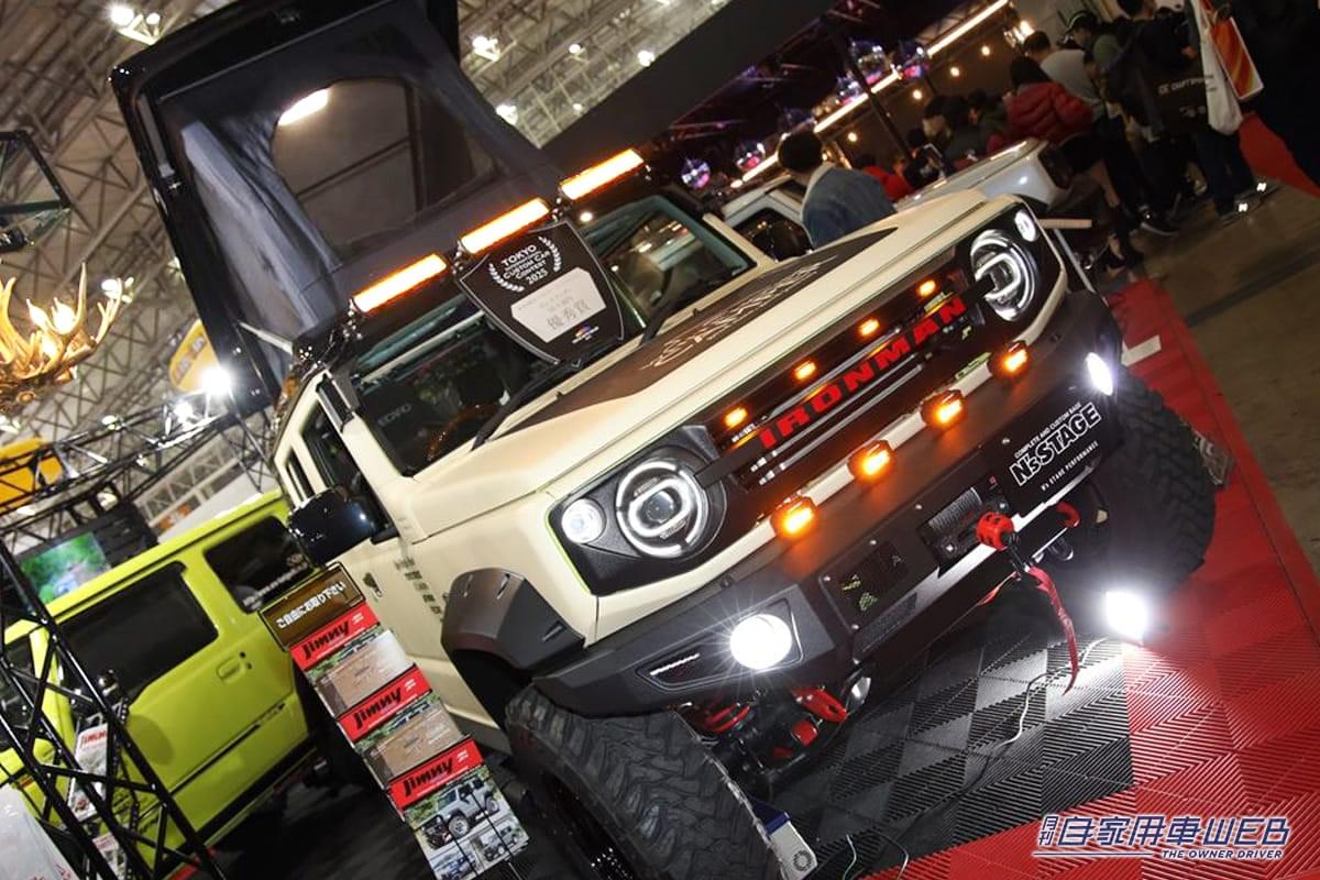 エヌズ・ステージ×ジムニーワールド N's LIMITED IRONMANCAMPER|大人気すぎて話題沸騰のジムニーノマド、カスタムシーンからの評価もトップ級「山レジャー仕様のキャンパー、いち早く登場!」