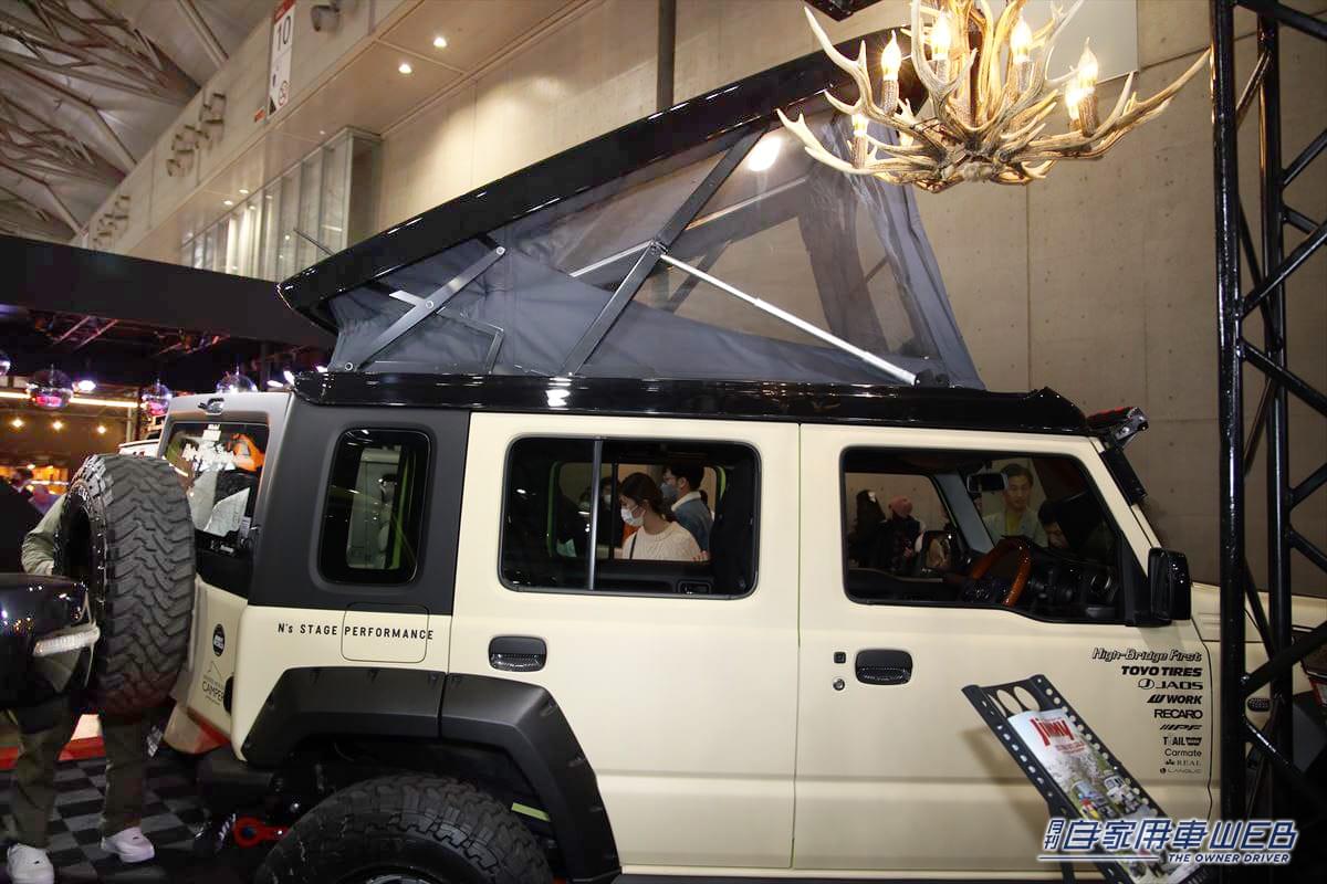 |大人気すぎて話題沸騰のジムニーノマド、カスタムシーンからの評価もトップ級「山レジャー仕様のキャンパー、いち早く登場!」
