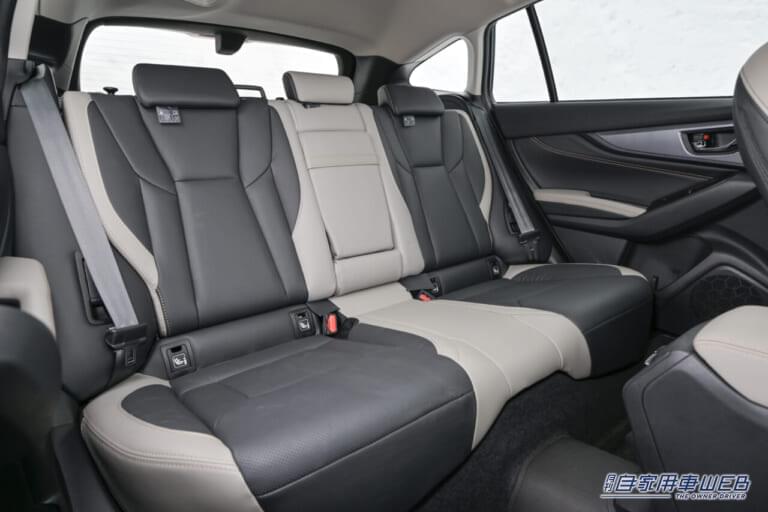 スバル レヴォーグレイバック|リヤシート|「実はバーゲンプライス?」知れば知るほど気になる、スバルSUV「レヴォーグレイバック」のオススメポイントをズバリ!