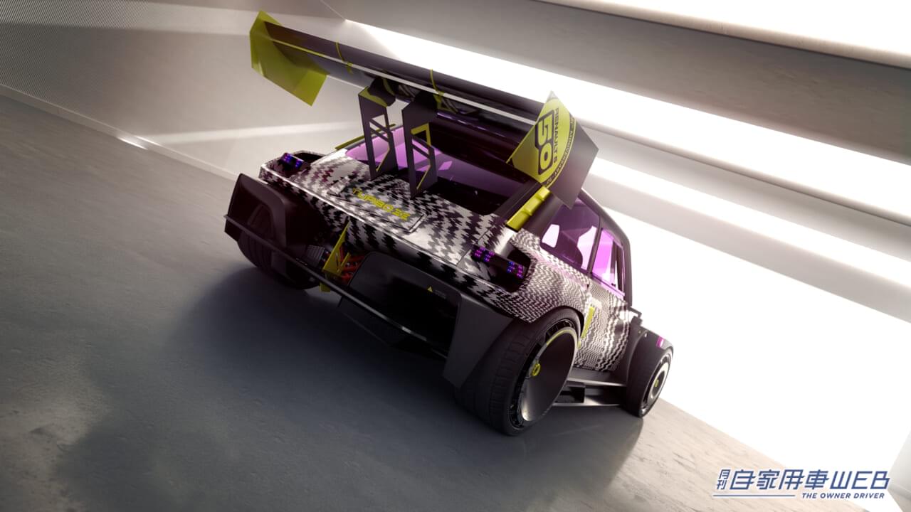 |「蘇るロケットマシン」電動時代でもルノーの主役を譲らない、伝説の再来「5ターボ3E」