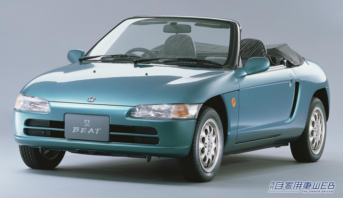 ｜[懐かし名車旧車] ホンダ ビート：軽規格という厳しい制約から生まれた、ホンダ自慢のリアルスポーツ