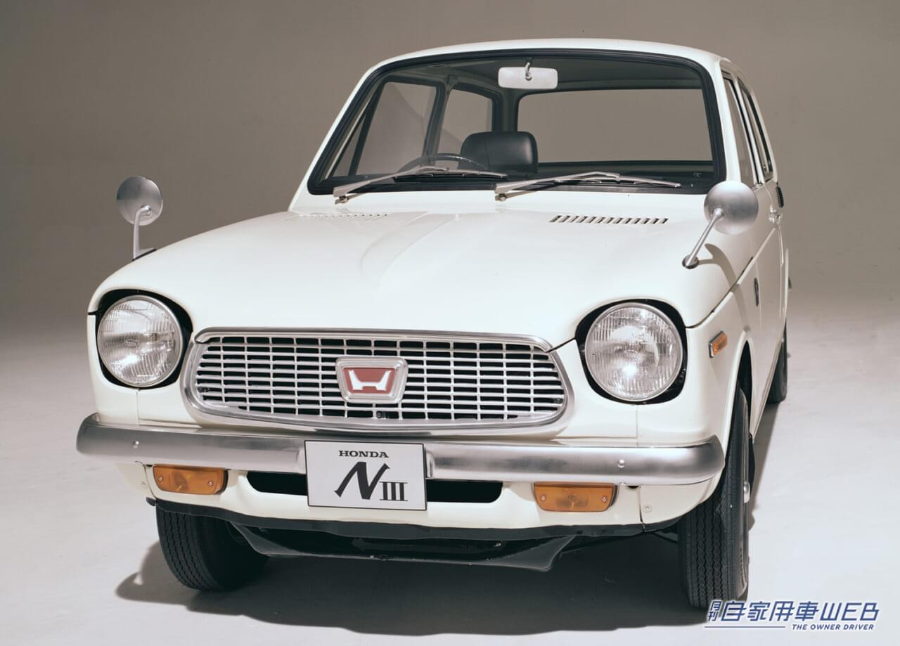 ホンダ NⅢ 360(1970〜1972)|「素っ気ないスタイル…」「安価なのに圧倒的な高性能」44ヶ月連続ナンバーワンの大ヒット軽自動車は、思わぬ騒動に巻き込まれトップセラーの座から陥落してしまった…。