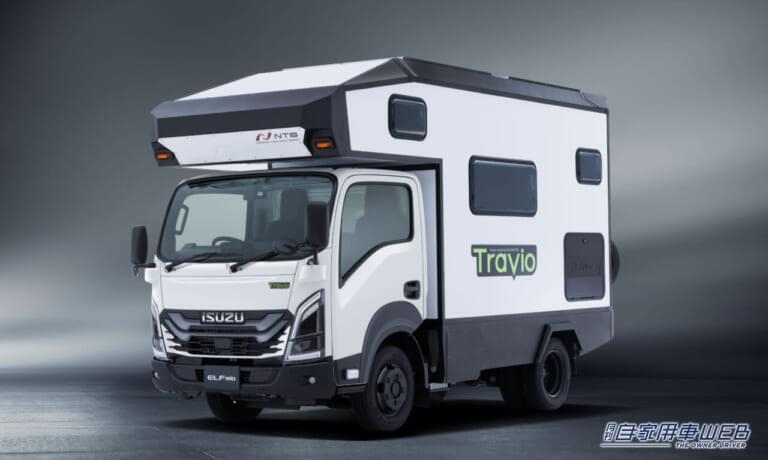 ELF mio Travio キャンピングカー|いすゞの「凄すぎトラック」ビジネス派もレジャー派も絶対に見逃せない、独自カスタマイズがズラリ【いすゞ エルフミオ】